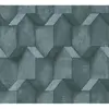 3D BETONLOOK BEHANG | Industrieel - petrol blauw grijs - A.S. Création...