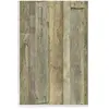 DEKORA Papier Peint imitation "Planches Cloutées" - Beige - 10 x 0,53 m