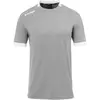 Kempa Player Shirt Donker Grijs Melange-Wit Maat M