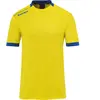 Kempa Player Shirt Kind Limoen Geel-Royal Maat 128