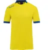 Kempa Player Shirt Limoengeel-Royal Maat 3XL