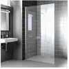 Kermi XC Walk-in 110x200 cm Zilver Matglans Helder Glas
