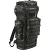 Brandit Molle Battle Rugzak, zwart-grijs, afmeting 60l+ voor man