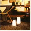 Tafellamp oplaadbare tuin tafellamp buitenlamp USB dimbare afstandsbed...
