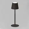 Tafellamp oplaadbare batterij zwart bijzetlamp touchdimmer slaapkamerl...