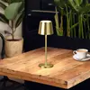 Roxi GAEVE - Tafellamp oplaadbaar - Messing - Draadloos en Dimbaar - 27,5cm hoog - 3 lichtkleuren - Elke lichtkleur is dimbaar - Geschikt voor binnen en buiten - Nachtlamp - Waterdicht