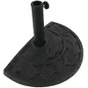 Demi-pied de parasol Parla pr balcon ou terrasse, aspect fonte.