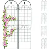 RELAXDAYS Treillis jardin fer set de 2 - 10026249-470