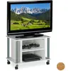 RELAXDAYS Meuble TV sur rouettes et compartiments - 10025960-49