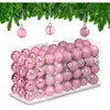 Relaxdays, Décorations de sapin de Noël, 96x boules-de-Noël (96x)