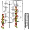 RELAXDAYS Treillis de jardin métal lot de 3 - 10030962-0