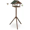 Relaxdays - Mangeoire d'extérieur pour oiseaux, support, résistant aux...