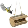 Relaxdays Mangeoire-pour-oiseaux, Nichoir