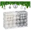 Relaxdays, Décorations de sapin de Noël, Weihnachtskugeln im Set (1 -p...