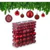 Relaxdays, Décorations de sapin de Noël, Ensemble de boules de Noël (1...