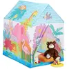 Relaxdays Tente de jeu enfants Jungle, tente enfants Safari, animaux, ...
