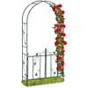 Relaxdays Arche de rosiers porte, Arcade, treillis plantes grimpantes,...