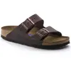 Birkenstock Mules Birkenstock Arizona Sfb Cuir W Marron - 37