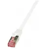 2direct LogiLink PrimeLine Câble réseau Cat6 S/FTP AWG27 PIMF LSZH 7,50 m Blanc