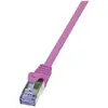 LogiLink PrimeLine - cordon de raccordement - 5 m - rose
