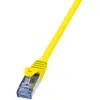 2direct LogiLink PrimeLine Câble réseau Cat6A S/FTP AWG26 PIMF LSZH 1 m Jaune