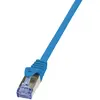 LogiLink PrimeLine Câble réseau Cat6A S/FTP AWG26 PIMF LSZH 10 m Bleu
