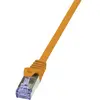 2direct LogiLink PrimeLine Câble réseau Cat6A S/FTP AWG26 PIMF LSZH 10 m Orange