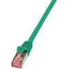 2direct LogiLink PrimeLine Câble réseau Cat6 S/FTP AWG27 PIMF LSZH 1,50 m Vert