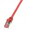 2direct LogiLink PrimeLine Câble réseau Cat6 S/FTP AWG27 PIMF LSZH 2 m Rouge