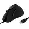Souris verticale LogiLink Ergonomic Vertical - 5 boutons - USB - Noir