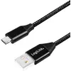 Logilink Câble de connexion USB 2.0, USB (type A) vers micro USB, noir, 0,3 m