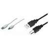 LogiLink Câble USB 2.0, USB-A - USB-B, 3,0 m, noir