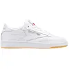 Reebok Club C 85 Femme Baskets, White Light Grey Gum, 35.5 EU