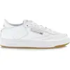 Reebok Club C 85 Femme Baskets, WHITE/LIGHT GREY/GUM, 37 EU