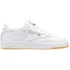 Reebok Club C 85 Femme Baskets, White Light Grey Gum, 36 EU