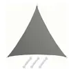 AMANKA Voile d'ombrage UV - 5x5x5 m HDPE Triangle Protection Solaire -...
