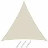 Amanka 6x6x6 Voile d'Ombrage Etanche Toile Ombrage Triangulaire Voile Triangle Ombrage
