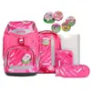 ergobag Schooltas Pack-Set 6-delig KuntBärbuntes Einhorn Roze