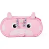 Affenzahn Trousse à crayons pour enfants avec languette de tirage et motif animalier, Licorne - Rose, S, Moderne