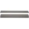 Mendler Lot De 4 Lattes Pour Brise-Vue En Wpc Sarthe, Planches Brise-Vent, Approx. 1sqm   180cm, Gris