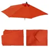 Mendler Housse De Rechange Pour Parasol Semi-Circulaire Parla, Housse De Parasol De Rechange, 270cm Tissu/Textile Uv 50+ 3kg   Terracotta