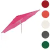 Mendler Housse De Rechange Pour Parasol N18, Housse De Parasol De Rechange, Ø 2,7m Tissu/Textile 5kg   Rose