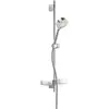 Hansa, Pommeau de douche, Hansabasicjet Set de douche mural, longueur ...