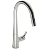 Hansa Designo - Keukenkraan met uittrekbare sproeikop, chroom 51362283