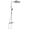 Hansa Aurelia - Doucheset met thermostaat, diameter 30 cm, 3 jets, chr...