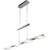Suspension LED - B.K.Licht - Aries - 18 Watt - 1600 Lumen - Nickel Mat