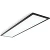 B.K.LICHT Plafonnier LED 1m Panneau LED Panel 4.000K 22W 2.200lm cadre noir bureau chambre