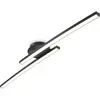 B.k.licht - i Plafonnier 12W, 2 platines led pivotantes, 3000K blanc c...