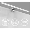 B.K.Licht - Spiegellamp - chroom kleur - l:60cm - IP44 - 4.000K - 8W