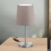 B.K.Licht   Lampe de table   Taupe, lumière blanche chaude indirecte, ...